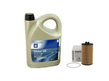 Масло chevrolet trax 1.4 1.6 5w30 5l фильтр масла оригинальный номер фото №1