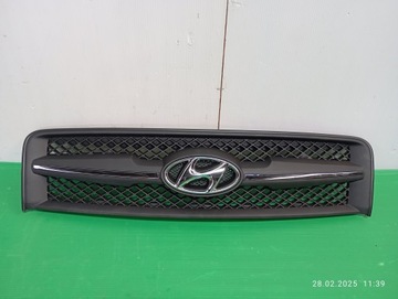 Решітка радіатора решітка бампера hyundai tucson i 04-09 86351-2e000 ідеальний стан фото №1