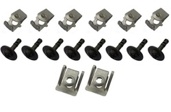 Набор клипсы защитные накладки pod двигатель mini cooper фото №1