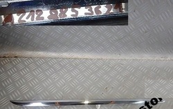 Mercedes e клас w212 планка хромована na бампер фото №1