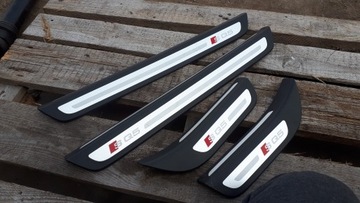 Sq5 8r q5 накладки планки порогові перед зад 4x фото №1