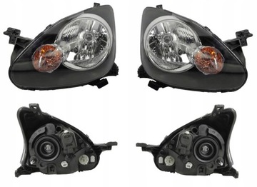 Фара лампа toyota aygo 05-12 l+p valeo фото №1