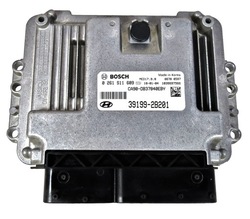 Компьютер ecu hyundai i30 39199-2b201 0261s11609 фото №1