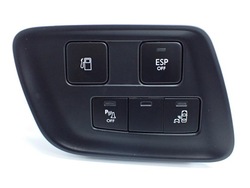 Панель переключатель esp pdc крышки топлива 9666882877 citroen ds4 13r фото №1