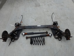 Vw new beetle cabrio 1y 2002-10 підвішування зад балка задня вісь амортизатори фото №1