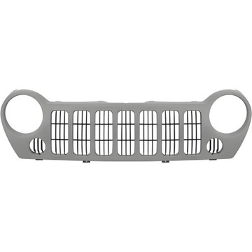 Решітка радіатор chrysler cherokee/liberty 05-08 фото №1