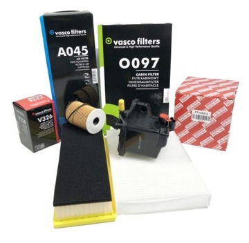 Filtry kpl.citroen c4 peugeot 307 308 1.6hdi -2010 фото №1