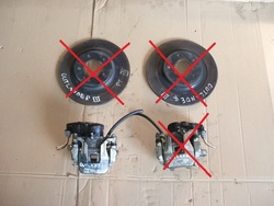 Mitsubishi outlander iii супорт гальмівний зад задній лівий фото №1