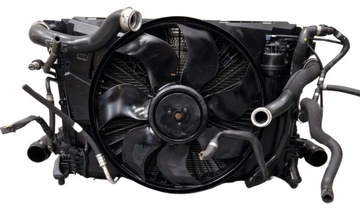 Комплект радіатор mercedes c клас w204 glk x204 w212 фото №1