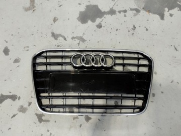 Audi a6 c7 решітка радіатора решітка логотип рамка хром 4g0853653 фото №1
