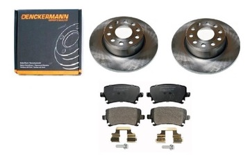 Диски гальмівні гальмівні колодки seat altea зад 272mm фото №1