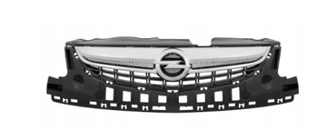 Opel corsa d рестайлинг 11- решётка радиатора решётка хром фото №1