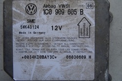 Модуль подушка безопасности vw passat b5 3b3 1c0909605b 1.9l дизель 96kw 2003 фото №1