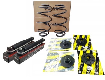 2x амортизатори пружини підкладки зад astra h iii хетчбек фото №1