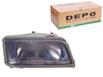 Depo фара h4 електричний citroen jumper fia фото №1