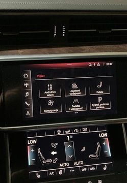 Дисплей навигации audi a6 c8 4k0919605 фото №1