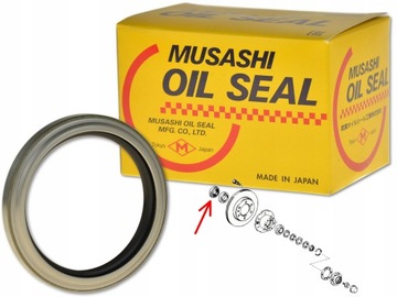 Toyota hiace 87-95 ущільнювач підшипник ступиці фото №1