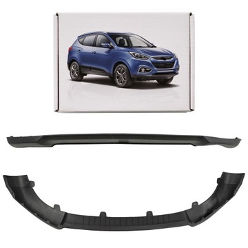 Hyundai ix35 2010-15 накладка передньої бампера фото №1