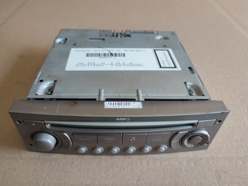 Citroen c5 iii радіопрогравач cd mp3 9663080277 фото №1