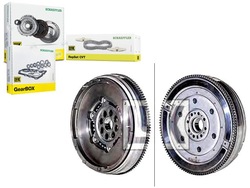 Колесо двомасовий ford galaxy mondeo s-max 2,2 tdci фото №1