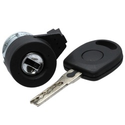 Vw passat b5 golf iv 4 вставка замок запалювання + ключ фото №1