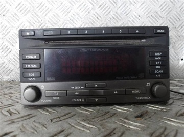 Радио subaru forester iii 2.0 d 86201sc440 фото №1