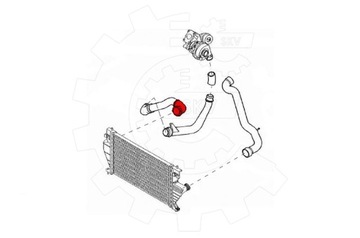 Шланг турбіни citroën jumpy i 2.0 hdi 110 03.00-10.06 фото №1