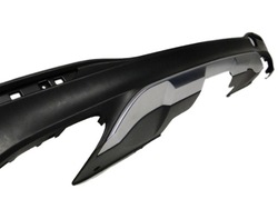 Mercedes gle w166 166 диффузор хром задний зад amg фото №1