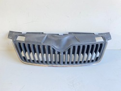 Решётка решётка радиатора радиатор хром skoda roomster fabia 2 ii 5j0 рестайлинг fl 2009- фото №1