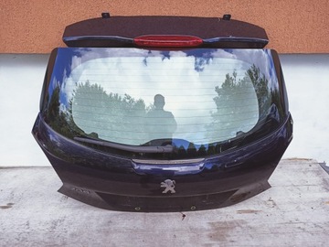 Кришка задня з скло peugeot 208 12-19 фото №1
