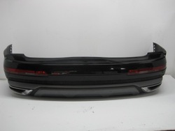 Бампер audi q7 4m0 рестайлинг 4 pdc pod hak зад задний фото №1