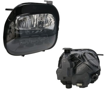 Фара лампа левый citroen c3 aircross 17- valeo фото №1