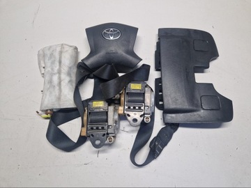 Toyota avensis t25 подушки подушка безопасности ремни комплект фото №1