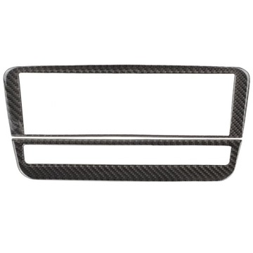 Карбон fiber cd air conditioning контроль панель cover trim for mercedes фото №1
