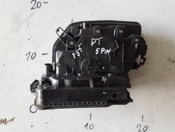 Mini cooper f55 14r- замок двері праві зад 5 pin фото №1