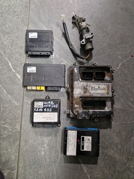 Набор стартовый iveco trakker курсор 8 евро 4 / 5 vcm + em + ключи bosch фото №1