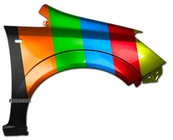 Крило праві do opel zafira b 05-12 z398 фото №1