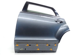 Двері лівий зад ліві задні audi q7 4l рестайлінг сірий lz7s фото №1