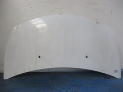 Renault clio iii рестайлинг капот крышка передняя белая фото №1