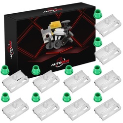 Bmw 3 e36 e46 e90 застібки втулки планки порогової 10 szt набір комплектні фото №1