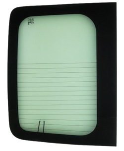 Скло ліва задня w двері nissan primastar високий 0325 фото №1