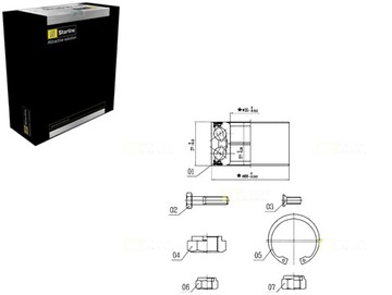 Підшипник колеса комплект перед seat arosa vw golf ii j фото №1