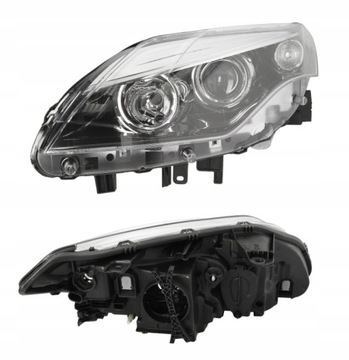 Фара лампа левый renault laguna 3 07- фото №1