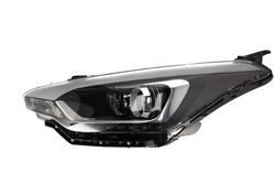 Hyundai i20 ii 2014-2018 фара левый версия линза + led фото №1