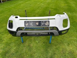 Range rover evoque i рестайлінг 15-18 бампер перед pdc i омивачі фото №1