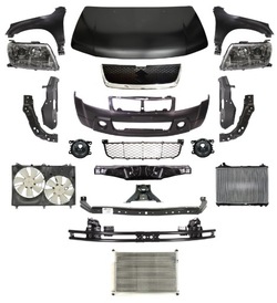 Grand vitara 05-10 перед капот бампер pas лампа фото №1