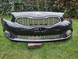 Бампер перед kpl. решётка радиатора противотуманные фары хром kia ceed ii 2012-2015 фото №1