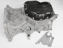 Hyundai kia 1,6gdi гибрид поддон масла 21135-03ha0 фото №1