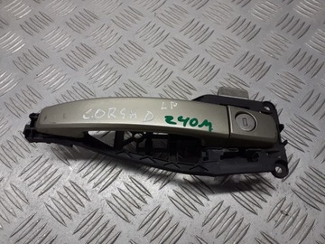 Ручка левая передняя наружная opel corsa d 1.3 cdti 24463523 фото №1