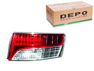 Depo лампа запчасть наружная led цвет поворотник фото №1